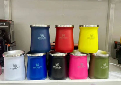 Mate Tipo Stanley de Acero Inoxidable | Térmico, Resistente y Moderno